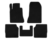 Mercedes S-class W140 1991–1998 Tekstilmåtter Classic (SD, lang akselafstand, sort) foto 1