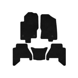 Tekstilmåtter Classic V2 (2 rækker, sorte, 2010-2014) Nissan Pathfinder R51 2005–2014 foto 1