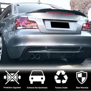 Spoiler i M4-stil (til E82, carbon) foto 4