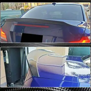 Spoiler (til E82, kulfiber) foto 4