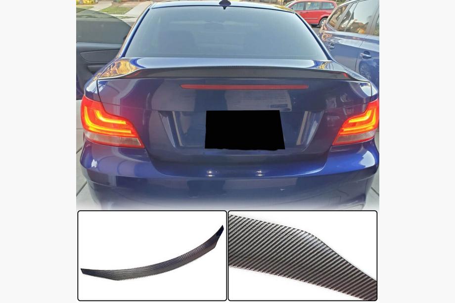 BMW 1-serie E81/E82/E87/E88 2004–2011 Spoiler (til E82, kulfiber) Image