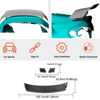 Spoiler V6 (blank sort) BMW 2-serie G42 2021– foto 4