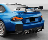BMW 2-serie G42 2021– Spoiler V7 (højglans sort) foto 3