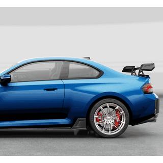 Spoiler V7 (højglans sort) BMW 2-serie G42 2021– foto 4