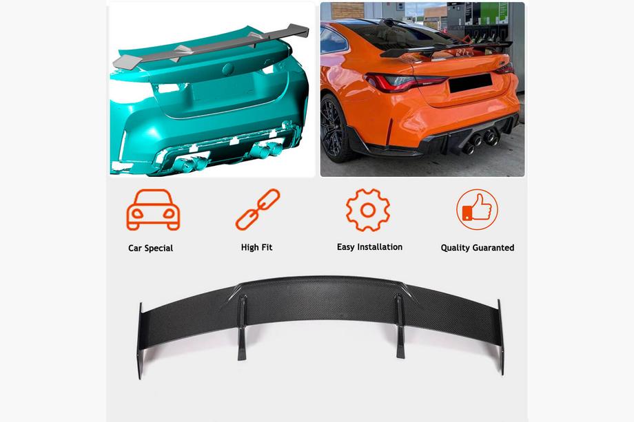 BMW 3-serie G20/G21 2018– Spoiler V1 (til G80, kulfiber) Foto 3