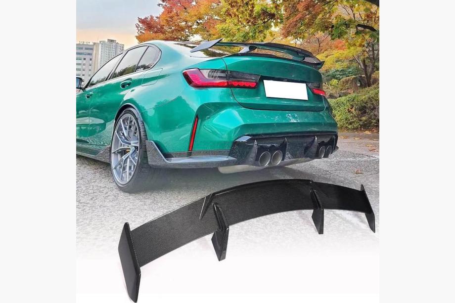 BMW 3-serie G20/G21 2018– Bagklapspoiler Dry Carbon V2 (til G80) Image