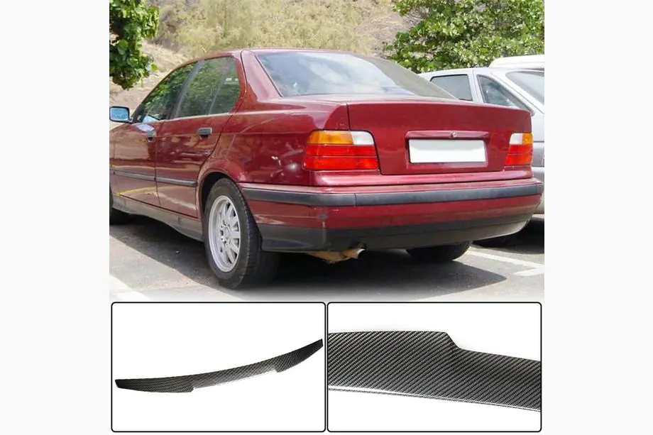 BMW 3-serie E36 1990–2000 M4-Style spoiler (carbon) Foto 1