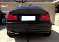 BMW 3-serie E46 1998–2006 Bagklapspoiler Carbon V2 (Coupe) foto 3