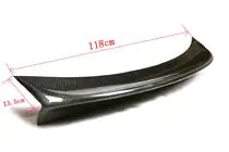 BMW 3-serie E46 1998–2006 CSL-Style spoiler (til SD, kulfiber) foto 7
