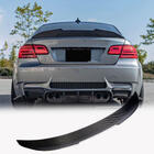BMW 3-serie E90/E91 2005–2011 PSM-Style V1 spoiler (til E90, carbon) foto 1