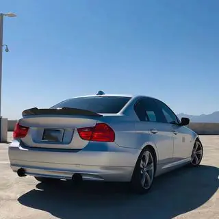 PSM-Style V1 spoiler (til E90, carbon) foto 3