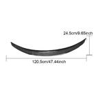 BMW 3-serie E90/E91 2005–2011 Spoiler PSM-Style V2 (til E90, kulfiber) foto 5