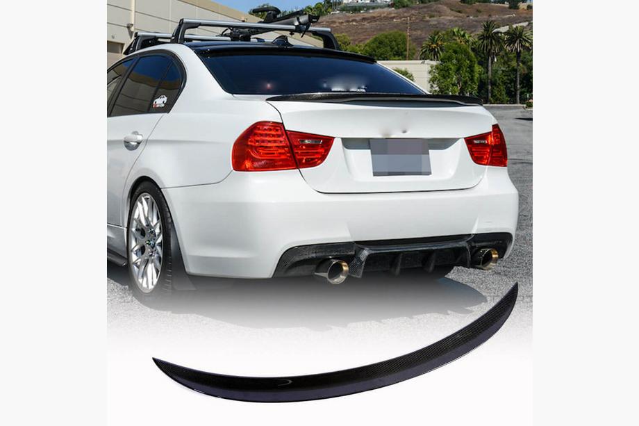 BMW 3-serie E90/E91 2005–2011 MP-Style spoiler (til E90, kulfiber) Image