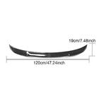 BMW 3-serie E90/E91 2005–2011 M4-Style spoiler (til E90, kulfiber) foto 6