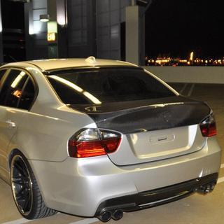 CSL-Style spoiler (til E90 2005-2008, carbon) BMW 3-serie E90/E91 2005–2011 foto 2