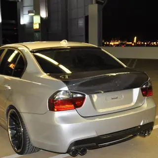 CSL-Style spoiler (til E90 2005-2008, carbon) foto 2