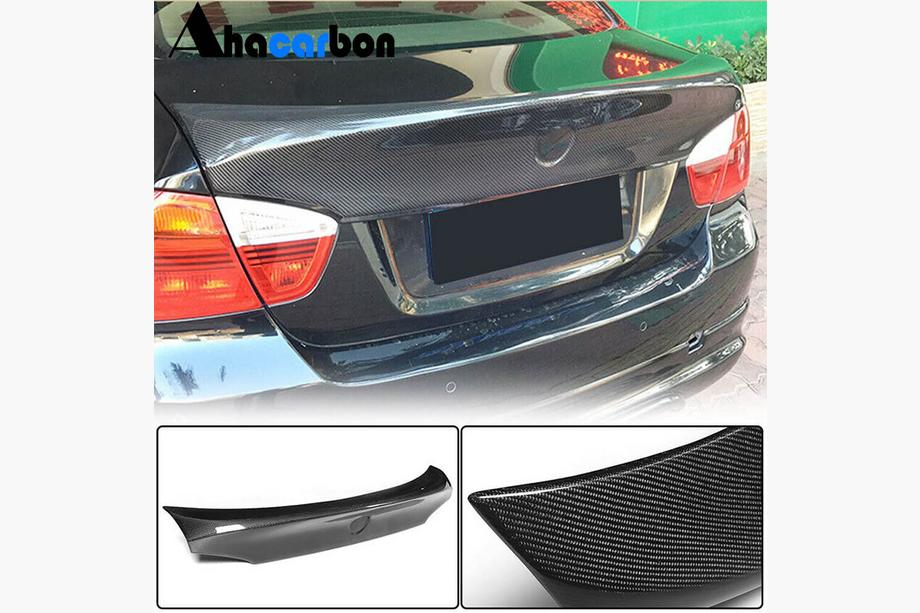 BMW 3-serie E90/E91 2005–2011 CSL-Style spoiler (til E90 2005-2008, carbon) Image