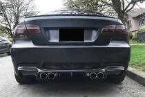 BMW 3-serie E92/E93 2006–2013 Bagspoiler i M3-stil (til E92, carbon) foto 2
