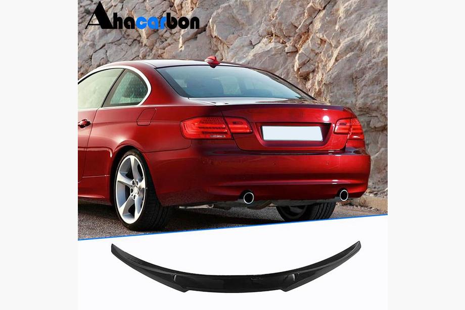 BMW 3-serie E90/E91 2005–2011 Bagvinge spoilerlæbe til bagklap i ABS (Coupe) Image