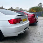 BMW 3-serie E92/E93 2006–2013 M4-Style V1 spoiler (til E92, carbon) foto 3