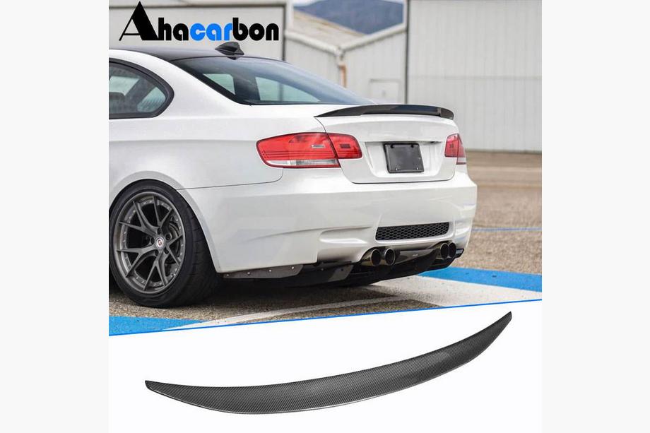 BMW 3-serie E90/E91 2005–2011 Bagklapspoiler i kulfiber V5 (Coupe) Image