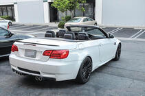 BMW 3-serie E92/E93 2006–2013 M3-Style bagspoiler (til E93, carbon) foto 4