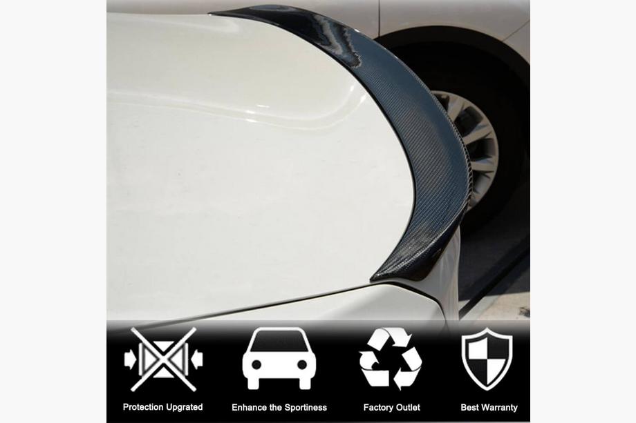 BMW 3-serie F30/F31 2012–2019 P-Style spoiler (til F30/F80, kulfiber) Foto 3