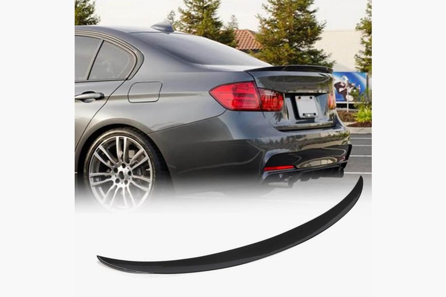 BMW 3-serie F30/F31 2012–2019 Bagklapspoiler Sort højglans ABS (SD) Image