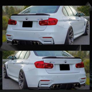 Spoiler PSM-Style V4 (til F30/F80, kulfiber) BMW 3-serie F30/F31 2012–2019 foto 2