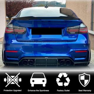 Spoiler M4-style V3 (til F30/F80, carbon) BMW 3-serie F30/F31 2012–2019 foto 4