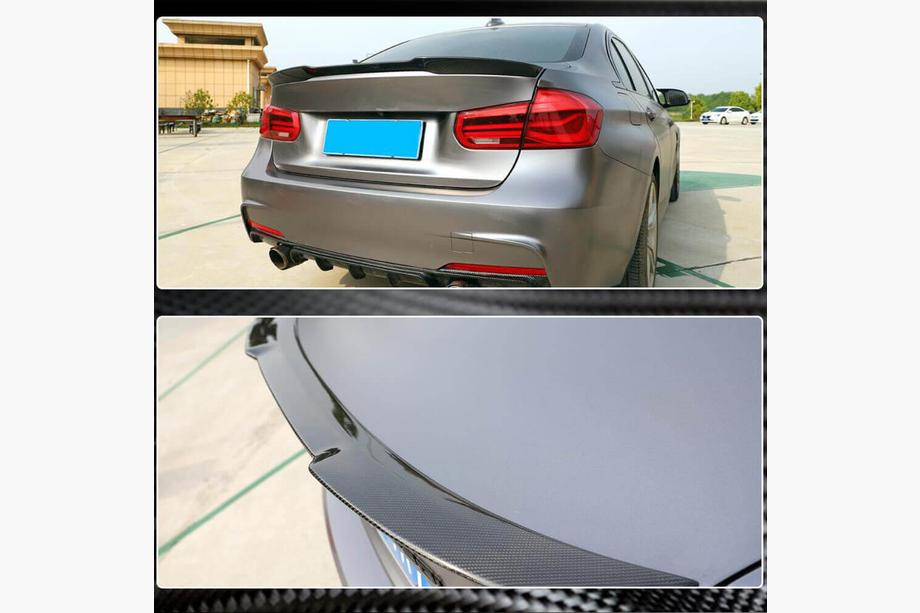 BMW 3-serie F30/F31 2012–2019 Spoiler M4-style V3 (til F30/F80, carbon) Foto 5
