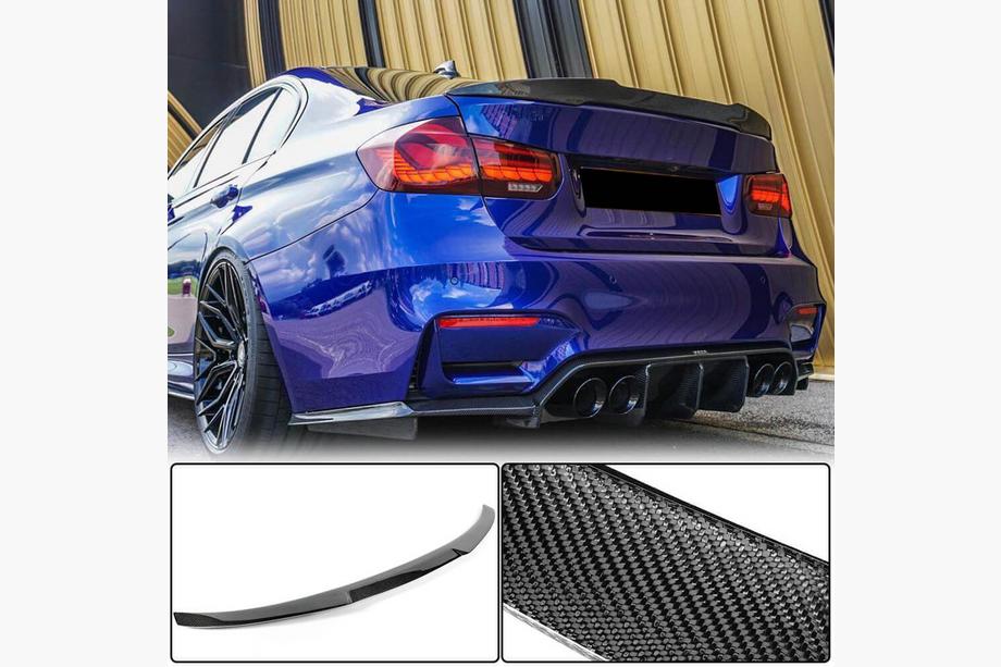 BMW 3-serie F30/F31 2012–2019 Bagklapspoiler Carbon V10 (SD) Foto 2