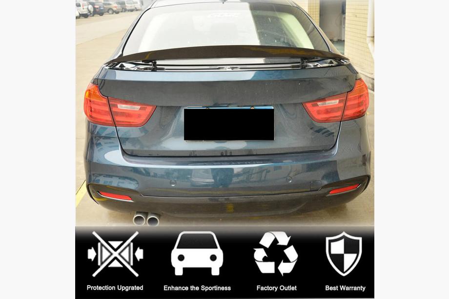 BMW 3-serie F34 2013–2020 Spoiler V1 (kulfiber) Foto 3