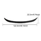 BMW 3-serie G20/G21 2018– Spoiler V2 (til G20/G80, kulfiber) foto 5