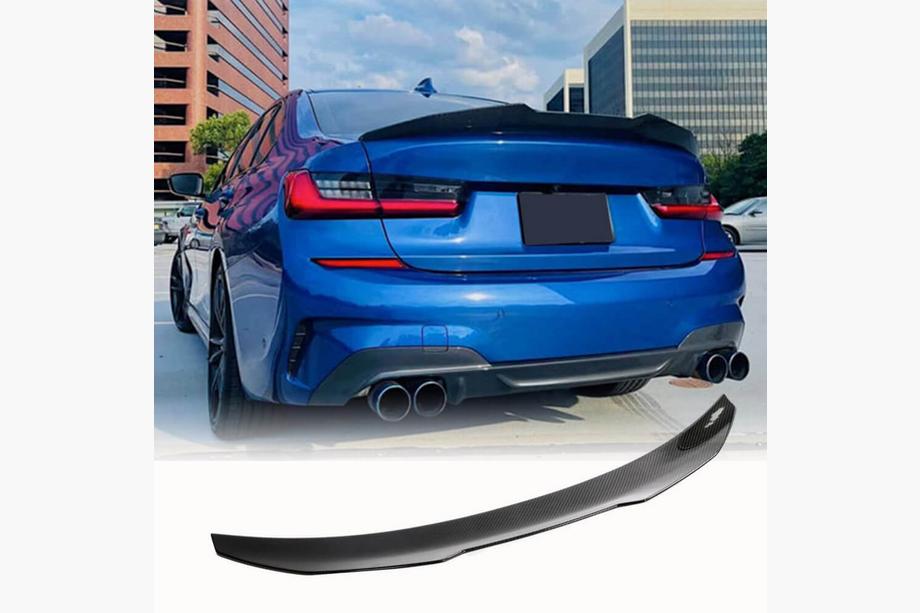 BMW 3-serie G20/G21 2018– Bagklapspoiler i tør carbon V10 (SD) Image