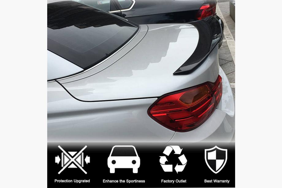 BMW 4-serie F32/F33/F36 2012–2020 Spoiler V2 (til F33/F83, carbon) Foto 3