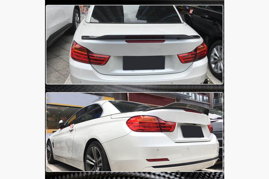 BMW 4-serie F32/F33/F36 2012–2020 Spoiler V2 (til F33/F83, carbon) Foto 4