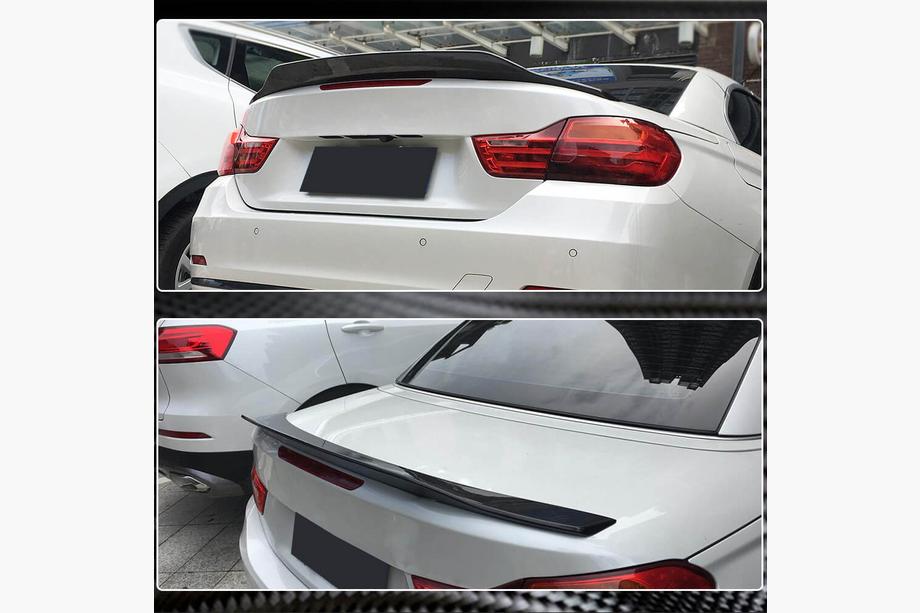 BMW 4-serie F32/F33/F36 2012–2020 Spoiler V2 (til F33/F83, carbon) Foto 5