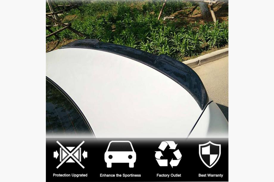 BMW 4-serie F32/F33/F36 2012–2020 Bagklapspoiler Carbon V5 (til F36) Foto 3