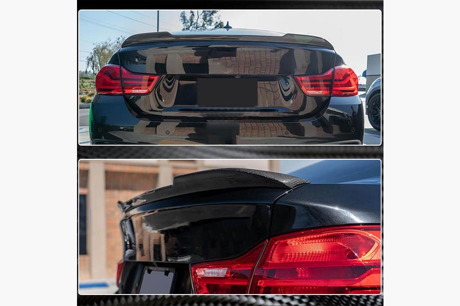 BMW 4-serie F32/F33/F36 2012–2020 Bagklapspoiler Carbon V5 (til F36) Foto 5