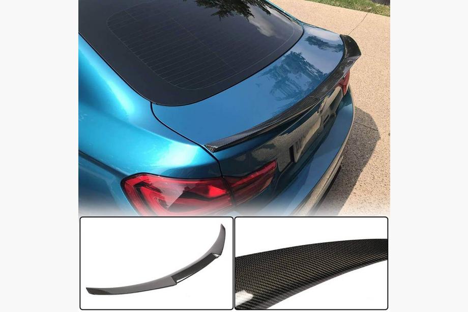 BMW 4-serie F32/F33/F36 2012–2020 Carbon V6 bagklapspoiler (til F36) Image