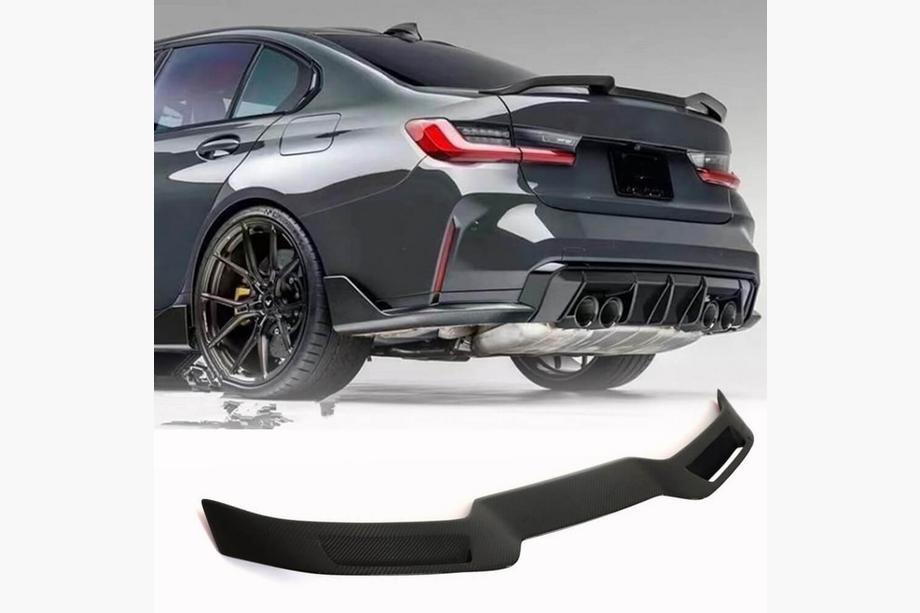 BMW 4-serie G22/23/26 2020– Spoiler V2 (til G22/G82, kulfiber) Image