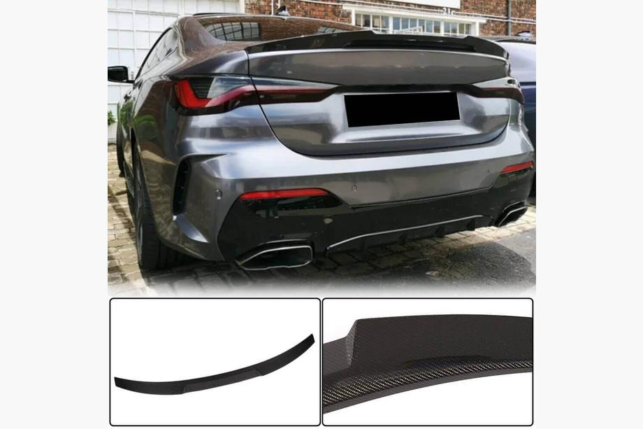 BMW 4-serie G22/23/26 2020– M4-Style V2 spoiler (til G22/G82, carbon) Image