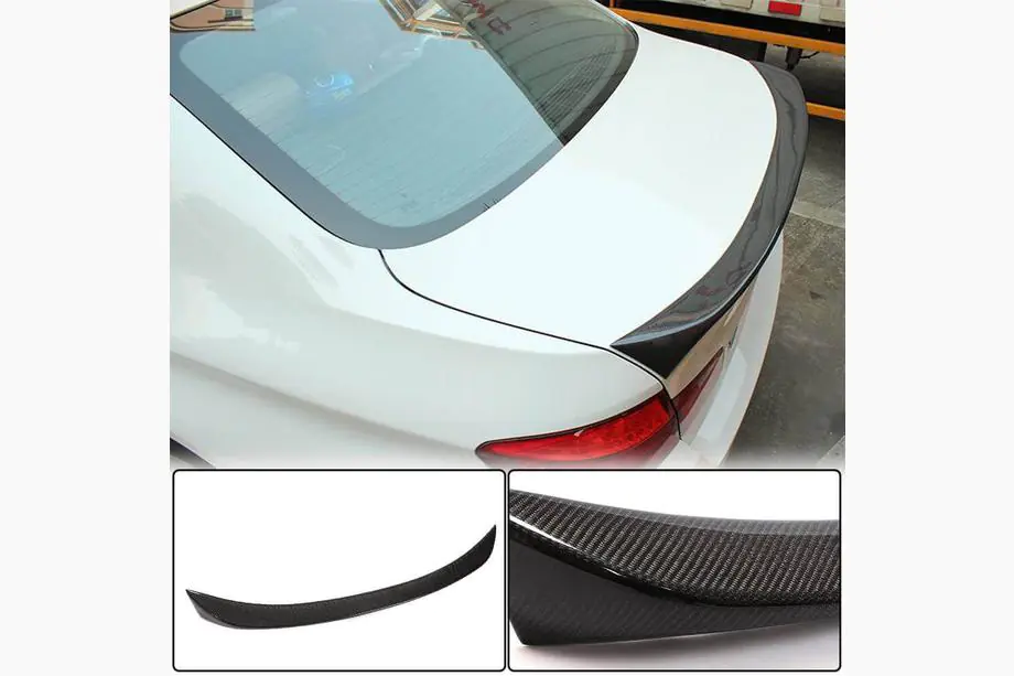 BMW 5-serie F10/F11 2010–2016 V4-spoiler (til F10, kulfiber) Image