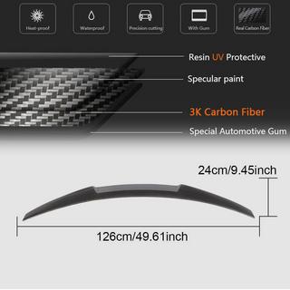 M4-Style spoiler (til F10, carbon) BMW 5-serie F10/F11 2010–2016 foto 4