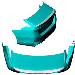 M4-Style spoiler (carbon) BMW 5/i5-serie G60/G60E/G61 2023– foto 2