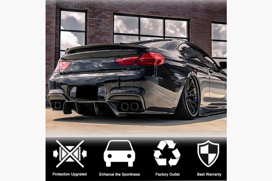 BMW 6-serie F12/F13/F06 2011–2018 Bagklapspoiler i carbon V2 (til F06) Foto 3