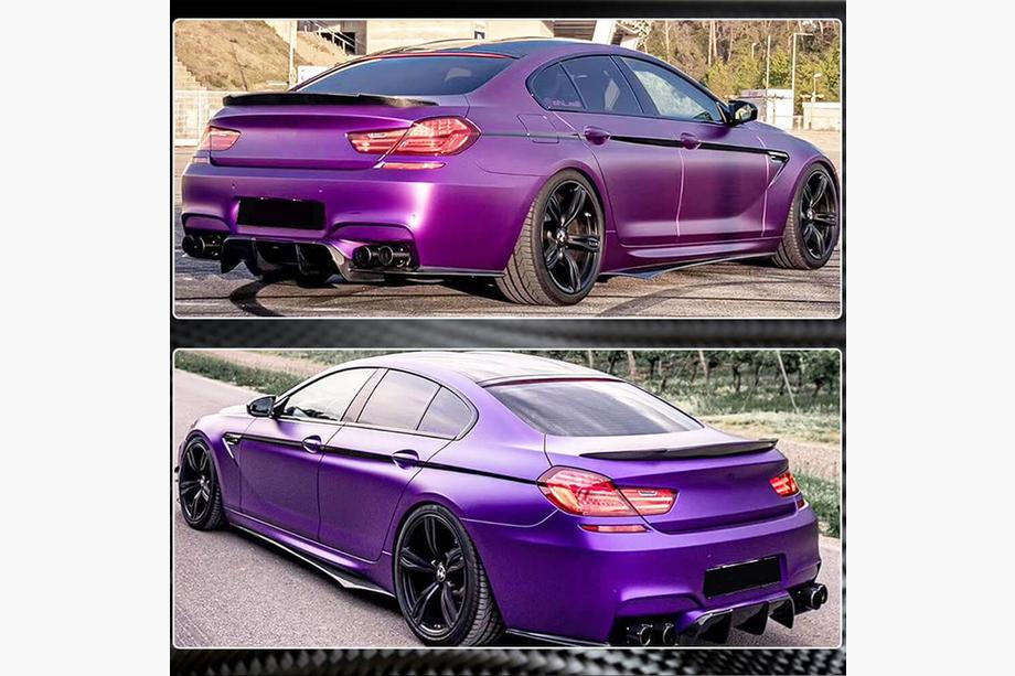 BMW 6-serie F12/F13/F06 2011–2018 Bagklapspoiler i carbon V2 (til F06) Foto 4