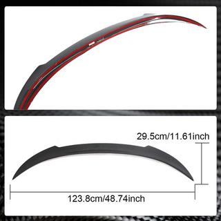 M4-Style spoiler (til G15/F92, carbon) foto 4