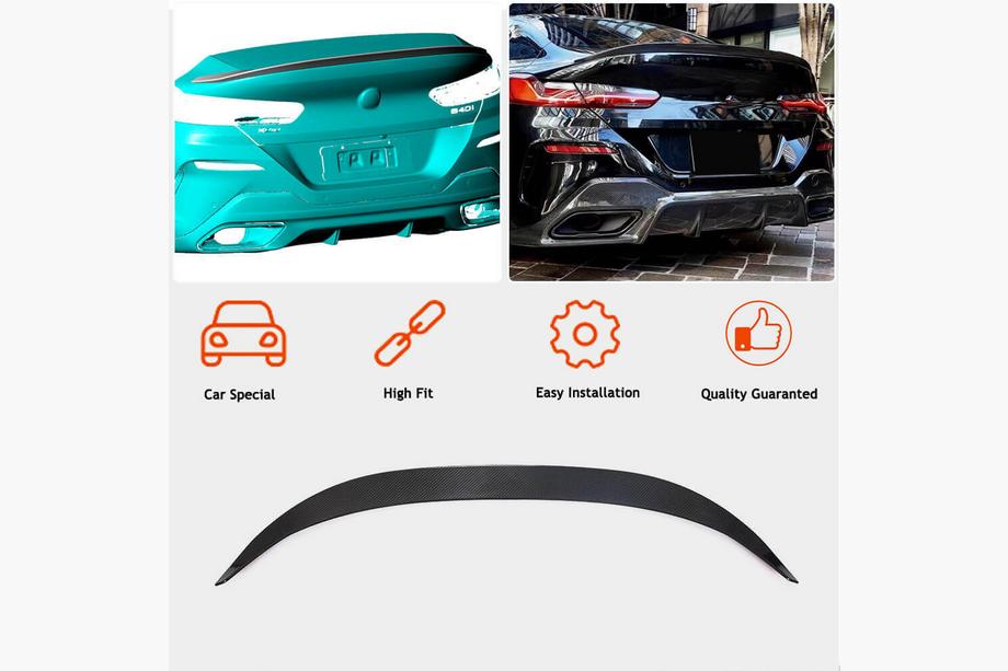 BMW 8-serie G14/G15/G16 2018– P-Style spoiler (til G16/F93, carbon) Foto 2